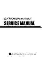 National Flooring Equipent 8274-4 Service Manual preview