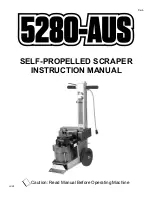 National Flooring Equipment 5280-AUS Instruction Manual preview