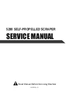 National Flooring Equipment 5280 Series Service Manual preview