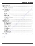 Preview for 3 page of National Flooring Equipment 5700 Operating & Service Manual