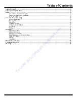 Preview for 3 page of National Flooring Equipment 7700 Operating Manual