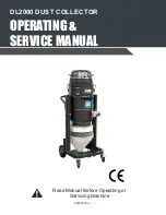 Preview for 1 page of National Flooring Equipment DL2000 Operating & Service Manual
