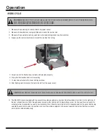 Preview for 22 page of National Flooring Equipment DL3000P Operating & Service Manual