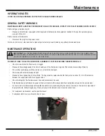 Preview for 29 page of National Flooring Equipment DL3000P Operating & Service Manual