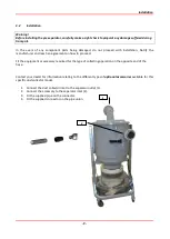 Preview for 10 page of National Flooring Equipment DLS3000 Instruction Manual