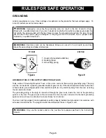 Preview for 6 page of National Flooring Equipment PANTHER 8274 Instruction Manual