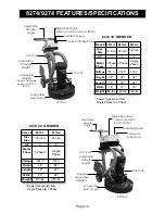 Предварительный просмотр 10 страницы National Flooring Equipment PANTHER 8274 Instruction Manual