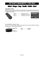 Preview for 42 page of National Flooring Equipment PANTHER 8274 Instruction Manual