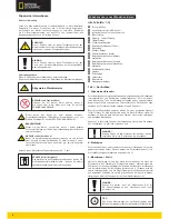 Предварительный просмотр 6 страницы National Geographic 114/900 az Operating Instructions Manual