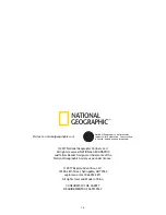 Preview for 16 page of National Geographic 80-30103 Instruction Manual