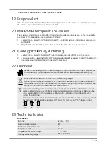 Предварительный просмотр 11 страницы National Geographic BaroTemp HZ Instruction Manual