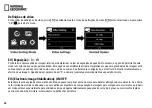 Preview for 58 page of National Geographic EXPLORER 6 Operating Instructions Manual