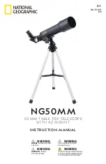 National Geographic NG50MM Instruction Manual preview