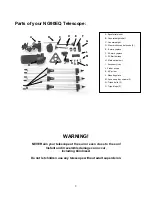 Preview for 2 page of National Geographic NG90EQ Instructions And Owner'S Manual