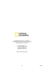 Предварительный просмотр 20 страницы National Geographic STAR APP70 Instruction Manual