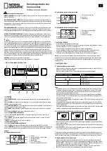 Preview for 7 page of National Geographic World time alarm clock Instruction Manual