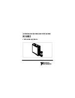 National Instruments 2 SD Card Memory Module NI 9802 Operating Instructions Manual preview