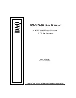 Preview for 1 page of National Instruments 6508 PCI-DIO-96 User Manual