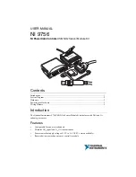 Preview for 1 page of National Instruments 9756 User Manual