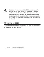 Preview for 6 page of National Instruments 9871 Getting Started