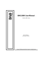 Предварительный просмотр 1 страницы National Instruments BNC-2090 User Manual