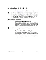 Предварительный просмотр 8 страницы National Instruments BNC-2111 Installation Manual