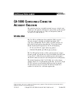 Preview for 2 page of National Instruments CA-1000 Installation Manual