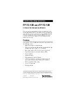 National Instruments CFP-TC-120 Operating Instructions Manual предпросмотр
