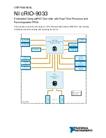 Предварительный просмотр 1 страницы National Instruments cRIO-9033 User Manual