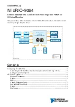 National Instruments cRIO-9064 User Manual preview