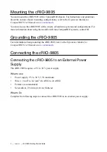 Preview for 4 page of National Instruments cRIO-9805 Getting Started Manual