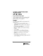National Instruments FIELDPOINT CFP-CB-1 Operating Instructions Manual предпросмотр
