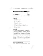 Предварительный просмотр 1 страницы National Instruments FIeldPoint FP-AO-200 Operating Manual