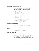 Preview for 3 page of National Instruments FlexDMM PCI-4070 Calibration Procedure