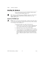 Preview for 14 page of National Instruments FOUNDATION NI-FBUS Hardware And Software User Manual