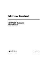 Preview for 2 page of National Instruments FW-7344 Hardware User Manual