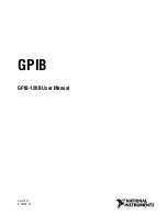 Предварительный просмотр 2 страницы National Instruments GPIB-120B Manual