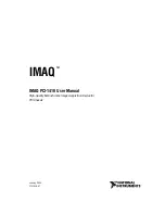 Предварительный просмотр 1 страницы National Instruments IMAQ PCI-1410 User Manual