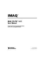 Preview for 1 page of National Instruments IMAQ PCI-1411 User Manual