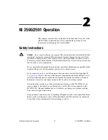 Preview for 15 page of National Instruments NI 2590/2591 User Manual