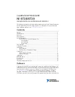 Preview for 2 page of National Instruments NI 6738 Calibration Procedure