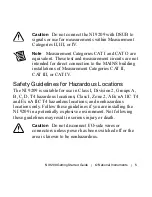 Preview for 5 page of National Instruments NI 9209 Getting Started Manual