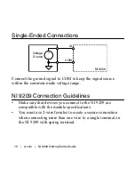 Preview for 16 page of National Instruments NI 9209 Getting Started Manual