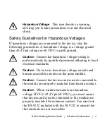 Preview for 3 page of National Instruments NI 9212 Getting Started Manual