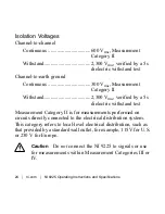 Preview for 24 page of National Instruments NI 9225 Operating Instructions And Specification