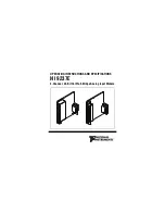 Preview for 1 page of National Instruments NI 9237E Series Operating Instructions And Specifications