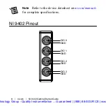 Предварительный просмотр 9 страницы National Instruments NI 9402 Getting Started Manual