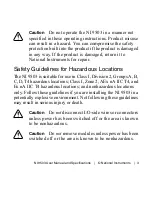 Предварительный просмотр 3 страницы National Instruments NI 9503 User Manual And Specifications