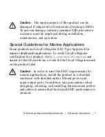 Предварительный просмотр 7 страницы National Instruments NI 9503 User Manual And Specifications