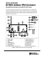 Preview for 1 page of National Instruments NI 9925 Installation Manual